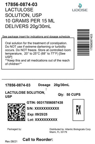 1 - 17856 0874 03 Rev. 1 Case Label